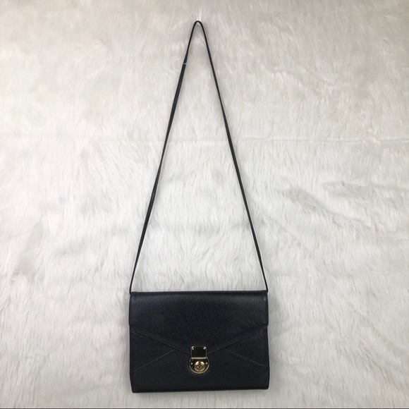 Vintage Neiman Marcus Leather Envelope Bag - Picture 1 of 13